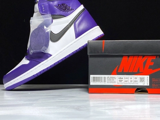Kick Theory 1 Air Jordan Court OG 555088-500 High Purple 0812